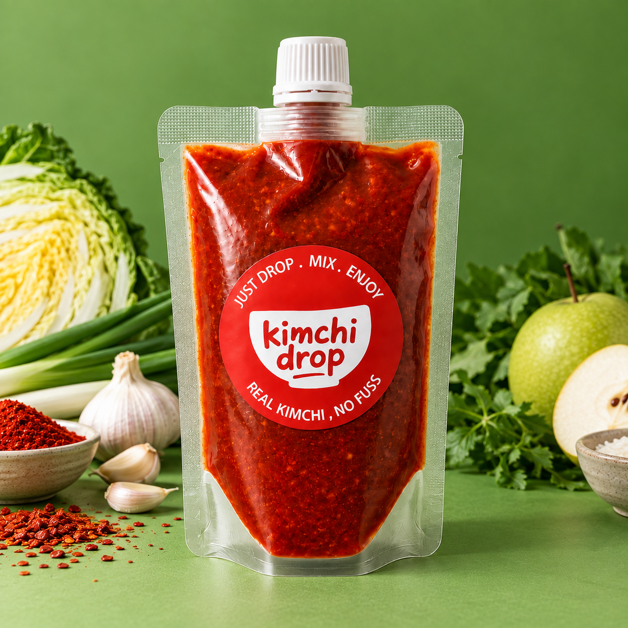 Kimchi Drop Vegan